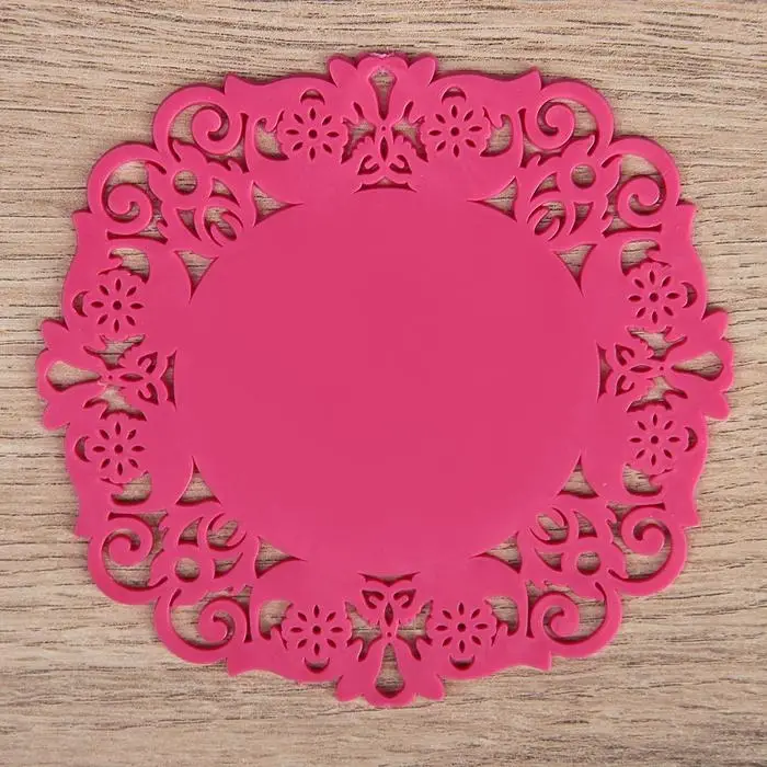 Набор подставок под горячее «Чаепитие», 4 шт, 10 см, цвет МИКС Набор подставок под горячее «Чаепитие», 4 шт, 10 см, цвет МИКС