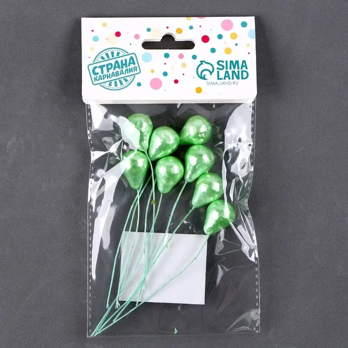 Топпер для торта «Шарики», 8 шт. Топпер для торта «Шарики», 8 шт.