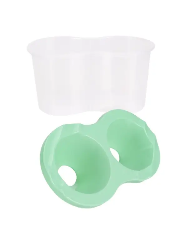 Стакан - непроливайка для рисования двойной Calligrata &laquo;Прованс&raquo;, 150 мл &times;2, пастельный МИКС