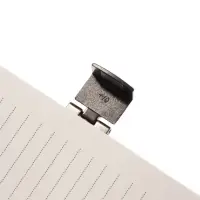 Ежедневник недатированный формат А5, с хлястиком, 80л, линия, пвх, Коричневый