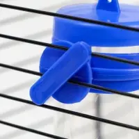 Поилка для грызунов &laquo;Пижон&raquo;, 250 мл, синяя