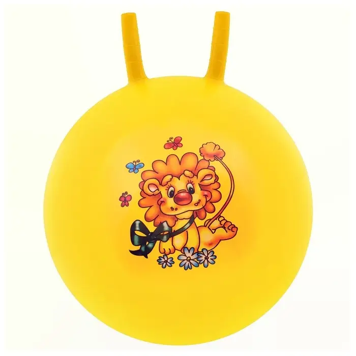 Мяч - прыгун с рожками, d=45 см, МИКС Мяч - прыгун с рожками, d=45 см, МИКС