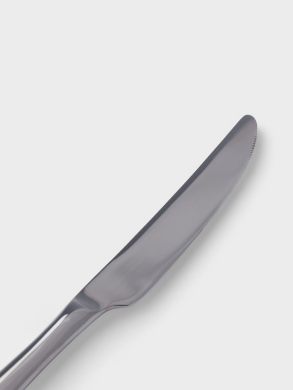 Нож столовый Hanna Knövell Skagem, 23.9 см, толщина 5 мм, нержавеющая сталь, серебристая Нож столовый Hanna Knövell Skagem, 23.9 см, толщина 5 мм, нержавеющая сталь, серебристая