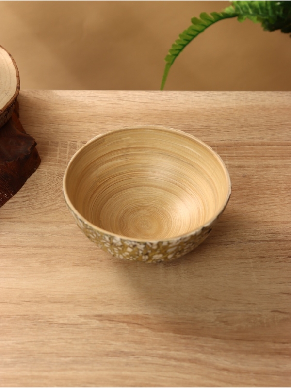 Миска 12х12х6 см, бамбук Миска 12х12х6 см, бамбук