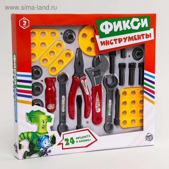 Набор строителя с инструментами игровой ФИКСИКИ Набор строителя с инструментами игровой ФИКСИКИ "Фикси Инструменты"