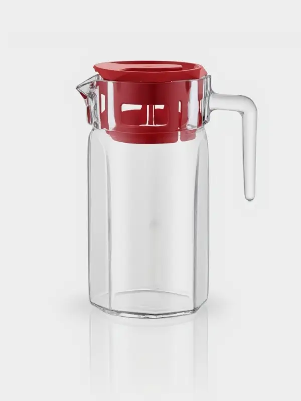 Набор питьевой стеклянный Kosem, 7 предметов: кувшин 1.5 л, стаканы 300 мл, 6 шт.