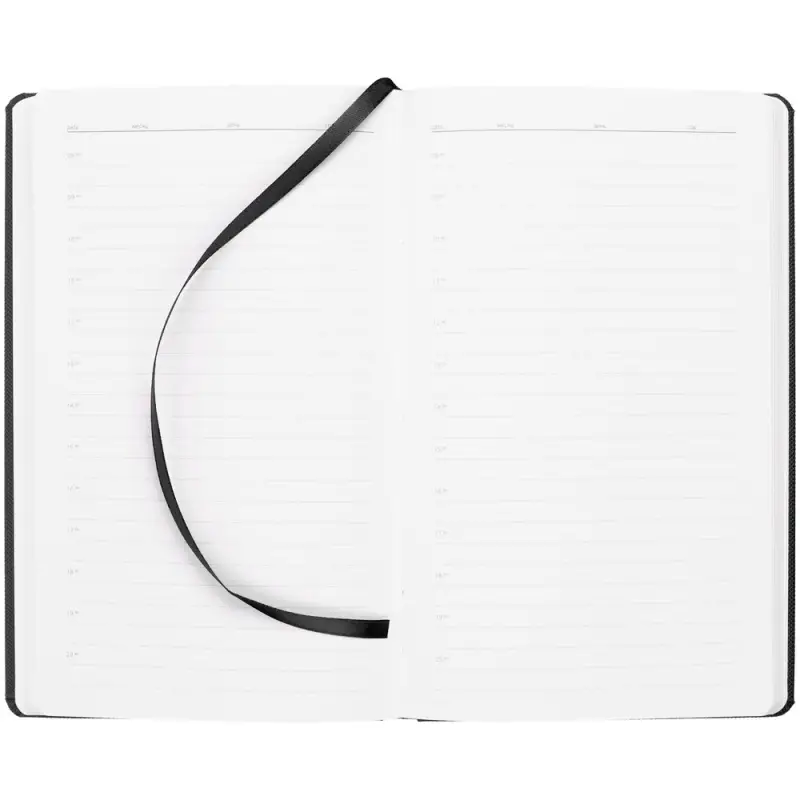 Ежедневник Grade, недатированный, черный Ежедневник Grade, недатированный, черный