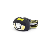 Фонарь налобный ЯРКИЙ ЛУЧ LH-160A Stalker CREE XP-G2 +2COB диммер акк