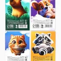 Блокнот А7, 16 л. «Пушистики» МИКС Блокнот А7, 16 л. «Пушистики» МИКС