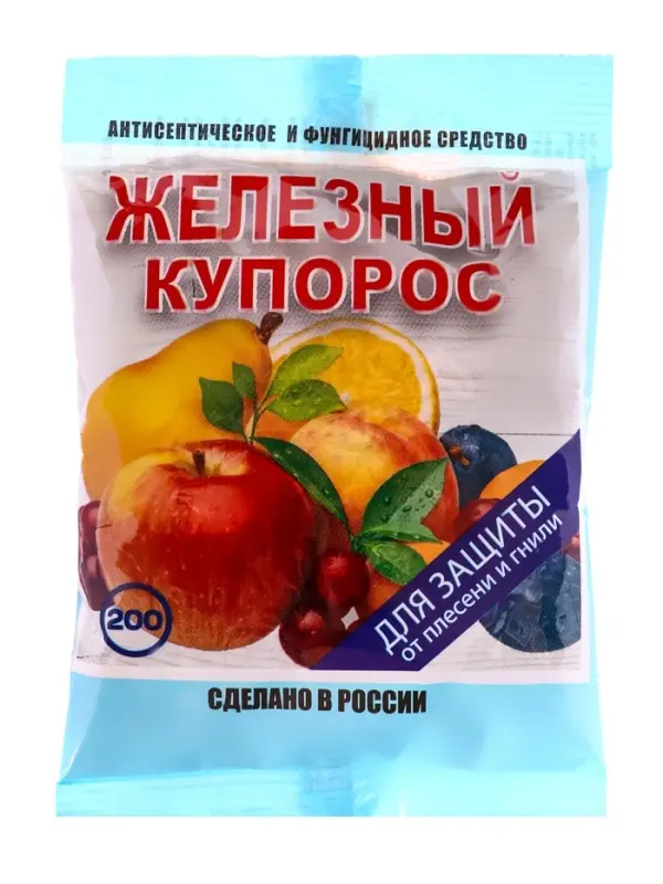 Антисептик Железный Купорос &laquo;Домен&raquo; от плесени, гнили, пакет 200 г