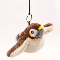 Интерактивная игрушка для кошек "Воробей", коричневый