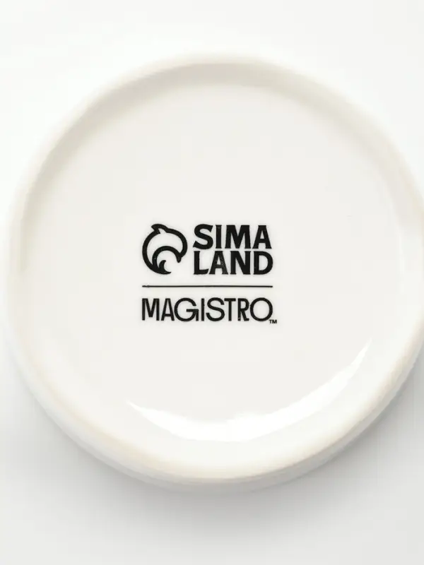 Соусники Magistro White Snow, набор 4 шт., 150 мл, фарфор, белые