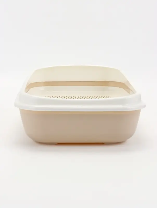 Лоток для кошек малый ALTA, 42&times;31&times;14.5, с бортиком и сеткой, на высоких ножках