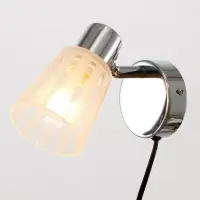 Бра с проводом 59391/1 E14 40 Вт хром 15&times;11&times;15 см