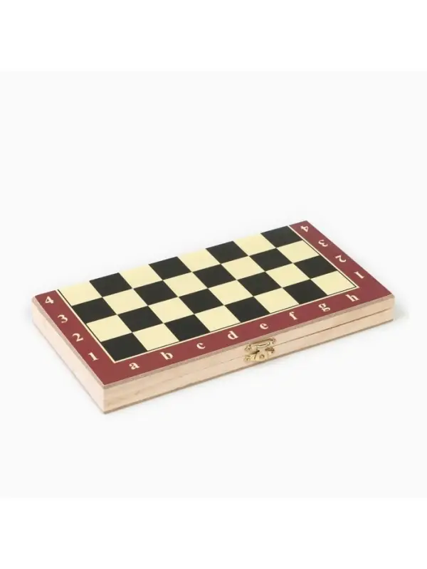 Настольная игра 3 в 1, набор: шахматы, шашки, нарды, 25&times;25 см