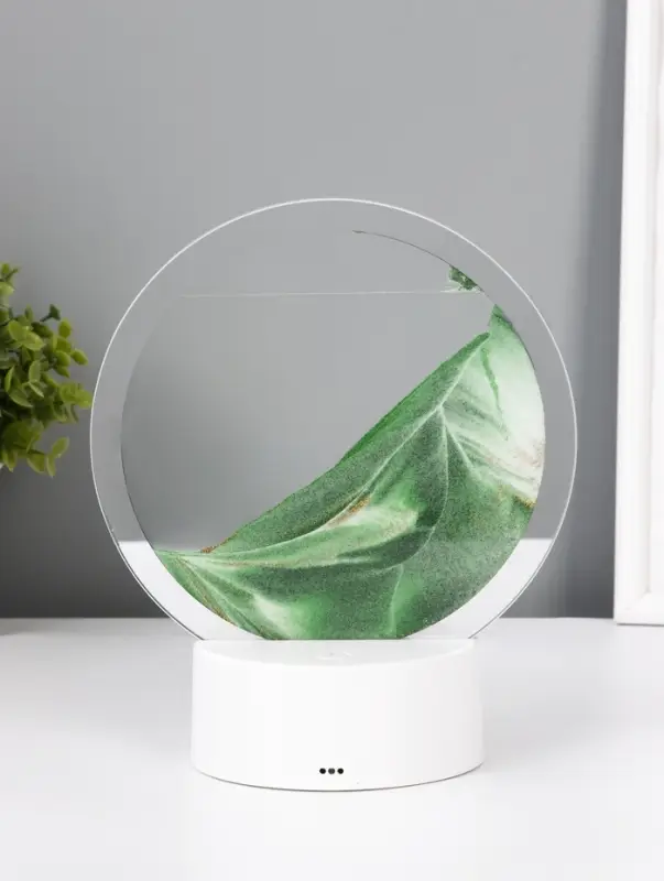 Светильник настольный СТАРТ Sands, LED, 10 Вт, USB, 16&times;16&times;20 см, 3хAA, зелёный