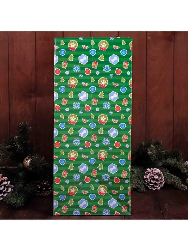 Пакет подарочный новогодний, 61х46х20 см, упаковка, Щенячий патруль