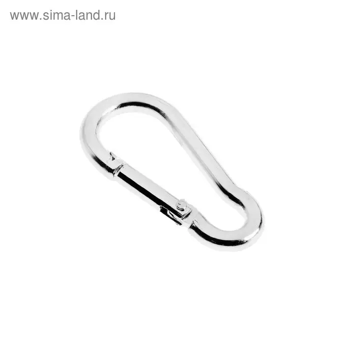 Карабин ТУНДРА krep, DIN5299С, 6×60 мм, оцинкованный, 1 шт. Карабин ТУНДРА krep, DIN5299С, 6×60 мм, оцинкованный, 1 шт.