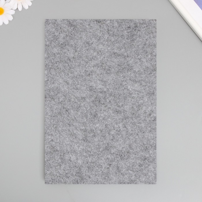 Фетр жесткий 1 мм "Мраморный" набор 10 листов формат А4