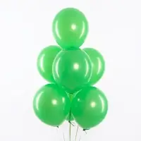 Воздушные шары латексные 12" «Зеленый», 100 шт.