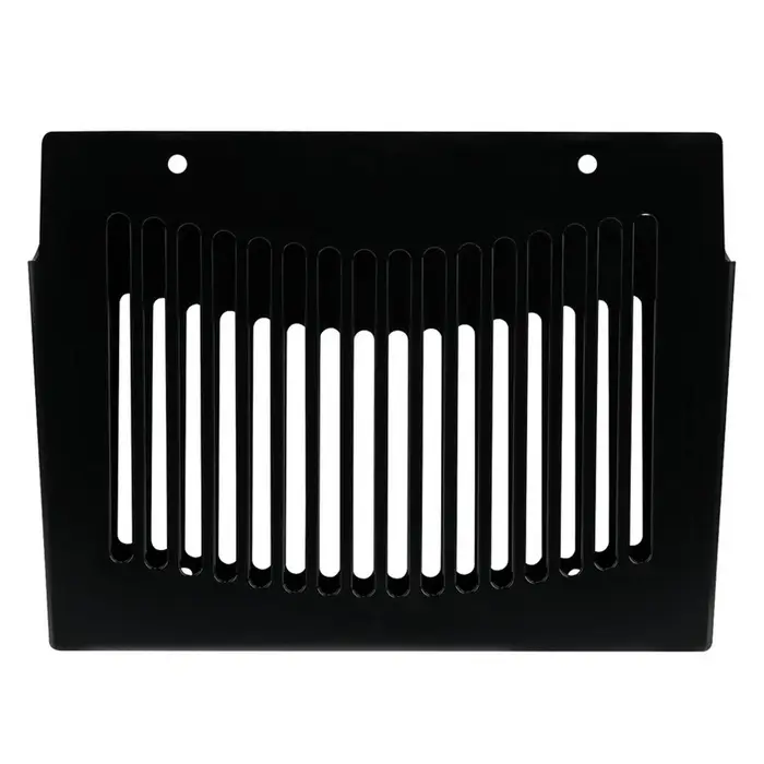 Лоток для бумаг Стамм, А4, настенный, пластиковый, 1 отделение, чёрный, 26&times;10&times;34 см