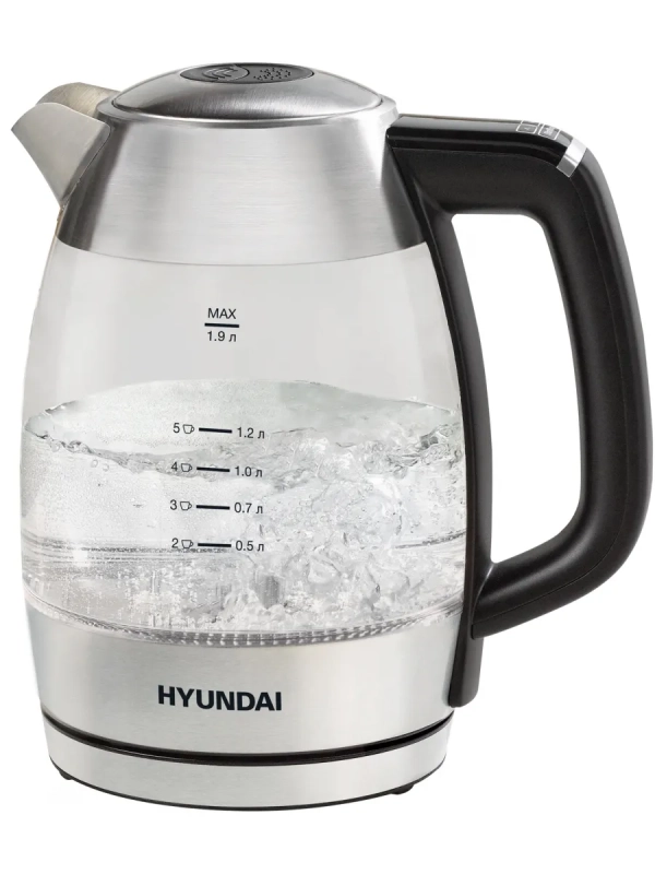 Чайник HYK-G9408 1,9л 2200Вт черный (стекло) Чайник HYK-G9408 1,9л 2200Вт черный (стекло)