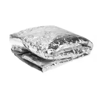 Автоодеяло для двигателя Cartage, 130&times;80 см, фольгированное, чёрное