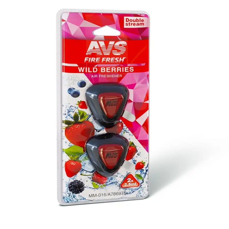 Ароматизатор AVS MM-016 Double Stream (аром. Wild Berries/Дикие ягоды) (мини мембрана)