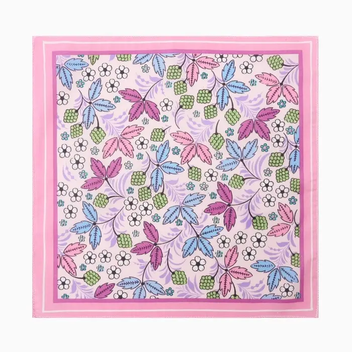 Платки носовые женские &laquo;Этель. Лето&raquo;, 30&times;30 см, набор 12 шт., 100% хлопок, рисунок МИКС