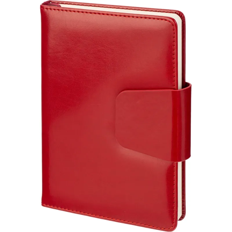 Ежедневник недатированный A5 PRESTIGE красный, 160л 3-352/04