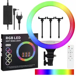 Селфи кольцо 56см MJ56 22" RGB (без штатива)