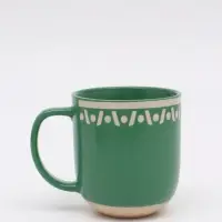 Кружка чайная керамическая &laquo;Орнамент&raquo;, 400 мл, ручная работа