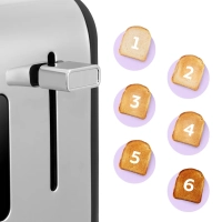 Тостер с поддоном для крошек КТ-6497 - 850 Вт