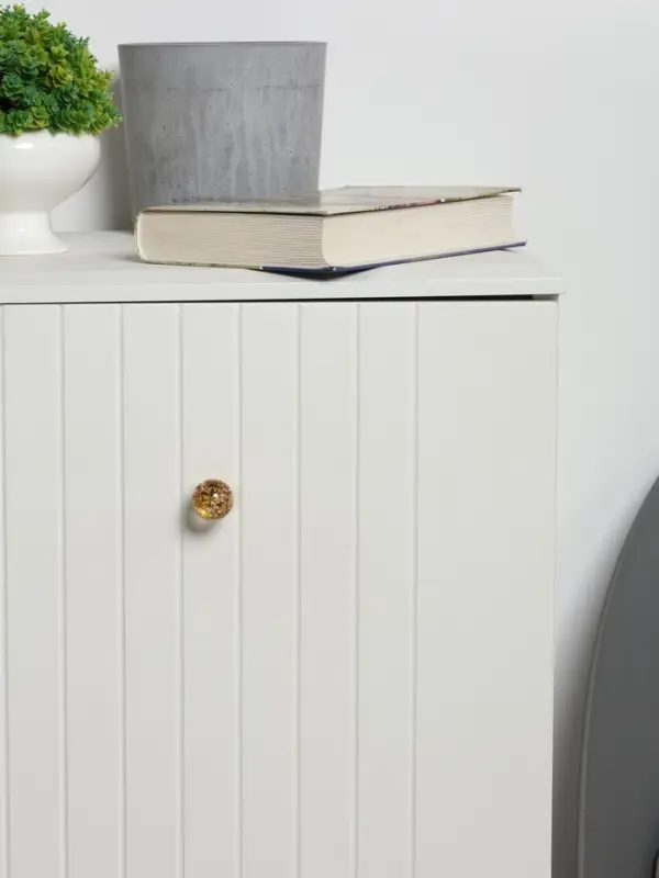 Ручка-кнопка CAPPIO PK106, d=25 мм, пластик, цвет золото