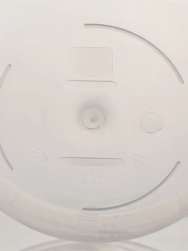 Миска с мерным делением, 2 л, пластик, прозрачная