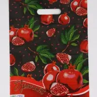 Пакет "Гранат , полиэтиленовый с вырубной ручкой 30х40 см, 60 мкм Пакет "Гранат , полиэтиленовый с вырубной ручкой 30х40 см, 60 мкм