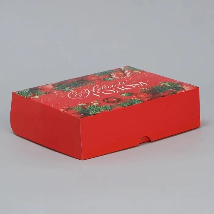 Коробка складная «Новогоднее настроение», 20 х 17 х 6 см Коробка складная «Новогоднее настроение», 20 х 17 х 6 см