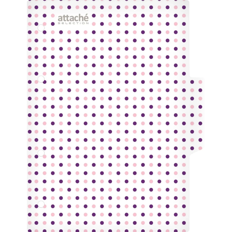 Разделитель листов пласт А5 Attache Selection Flower dreams, 3шт/уп, в асс