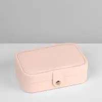 Шкатулка для украшений, 11&times;16&times;5 см, розовая