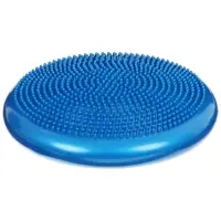Подушка балансировочная ONLYTOP, массажная, d=35 см, синяя