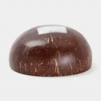 Чаша &laquo;Глазурь&raquo;, 14&times;14&times;6 см, кокос