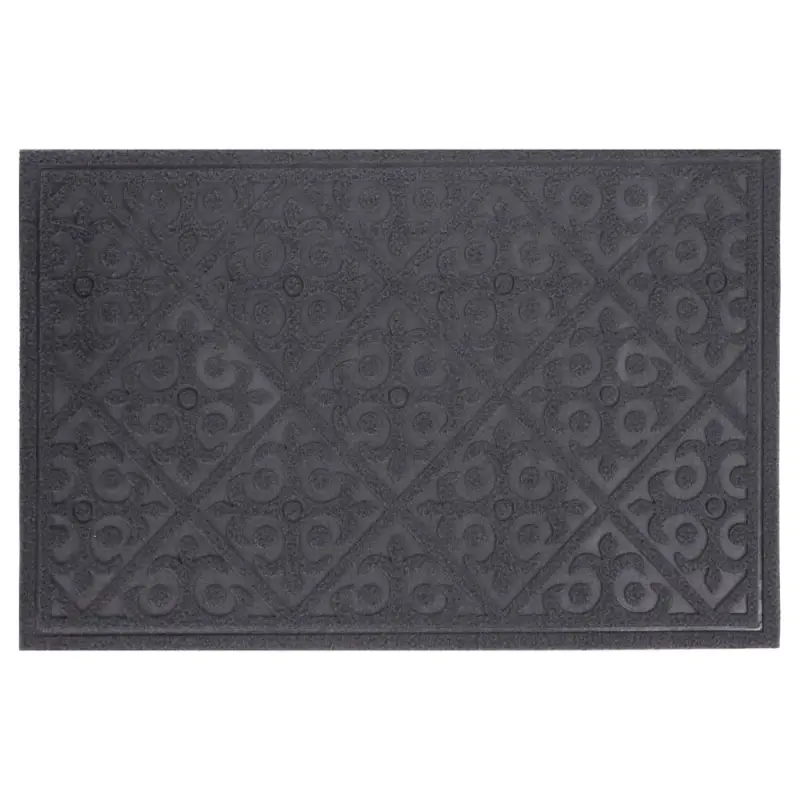 Коврик придверный тм VETTA, 39х59см, резиновый с ворсом, полиэстер