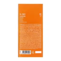 Ручка шариковая ErichKrause R=301 Orange Stick, узел 0.7 мм, чёрная