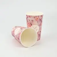 Стакан для цветов влагостойкий &laquo;Цветы&raquo;, 400 мл