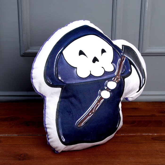 Мягкая игрушка «Смерть с косой», цвет чёрный Мягкая игрушка «Смерть с косой», цвет чёрный