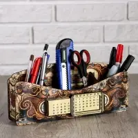 Органайзер для канцелярии &laquo;Древняя карта&raquo;, вечный календарь