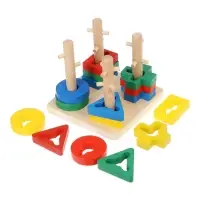 Развивающая деревянная игрушка - сортер, 3+