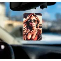 Ароматизатор в авто Cartage Hot Series, Лимон, подвесной, картонный