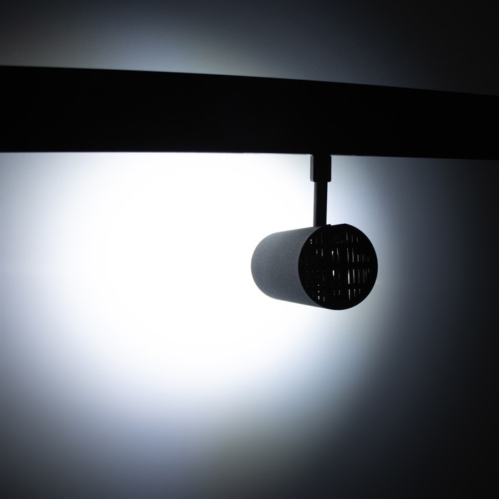 Светильник трековый ULTRA Светильник трековый ULTRA "Цилиндр" LED 20Вт 3000K-5700К CRI90 черный 11,5х17,7х30 см