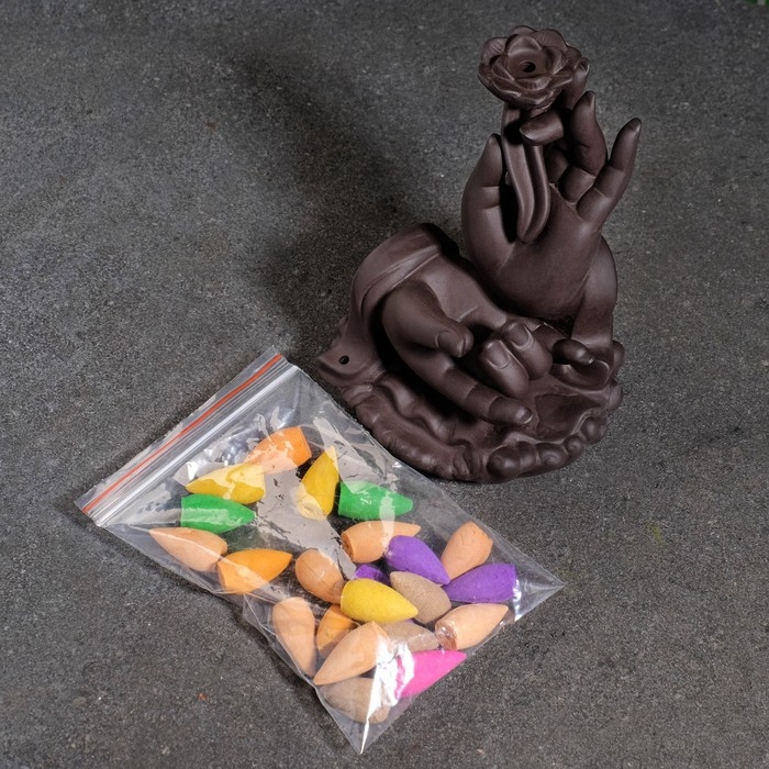 Подставка для благовоний Подставка для благовоний "Руки" 14х11см